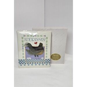 Vintage Markings Address Book Charles Wysocki Chicken Ring Binder NOS
